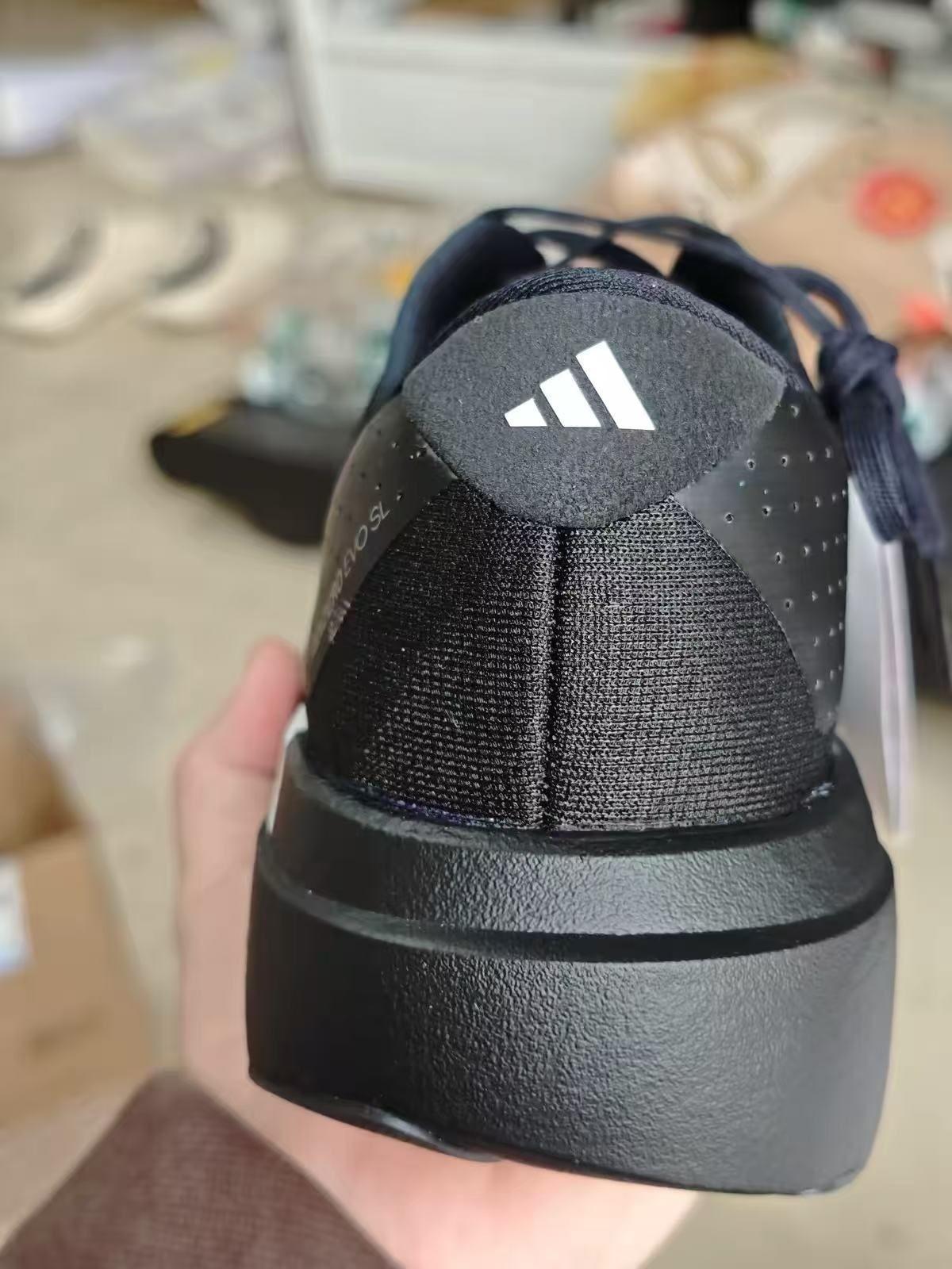 黑武士跑鞋|Adidas Evo SL硬核开箱厚底竞速黑魂🔥低调实力派训练跑鞋